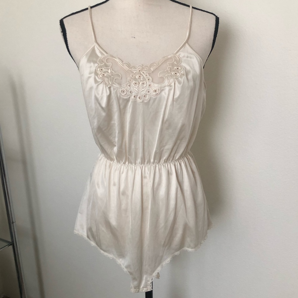 Vintage 70s JCPenney Slip Bodysuit